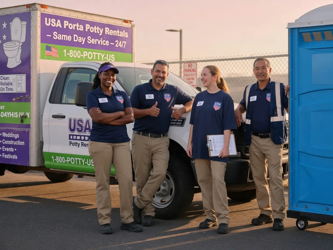 Porta Potty Rental company in Temperance, MI